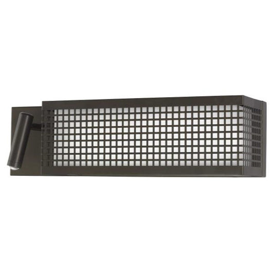 Olde Bronze Headboard Wall Sconce – 19” Width – 2x10W LED (2700K) – 1600 Lumens