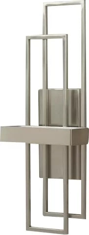 Hotel LED Wall Sconce – Brushed Nickel with Opal Matte Acrylic – HLHW10097