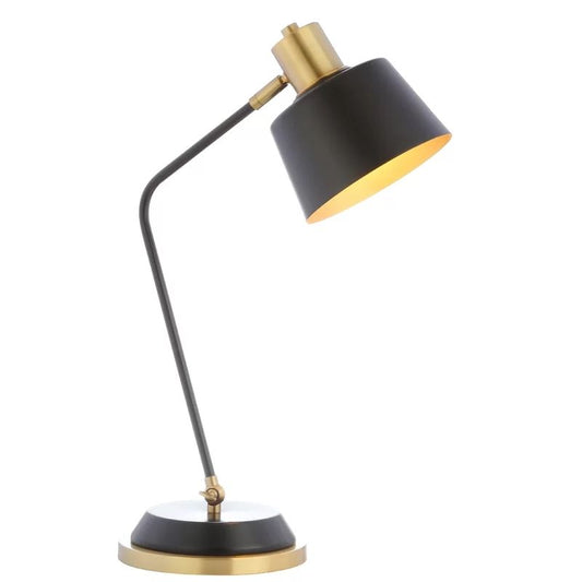 Modern Black & Brass Table Lamp for Bedroom and Home Décor – HLHT7014