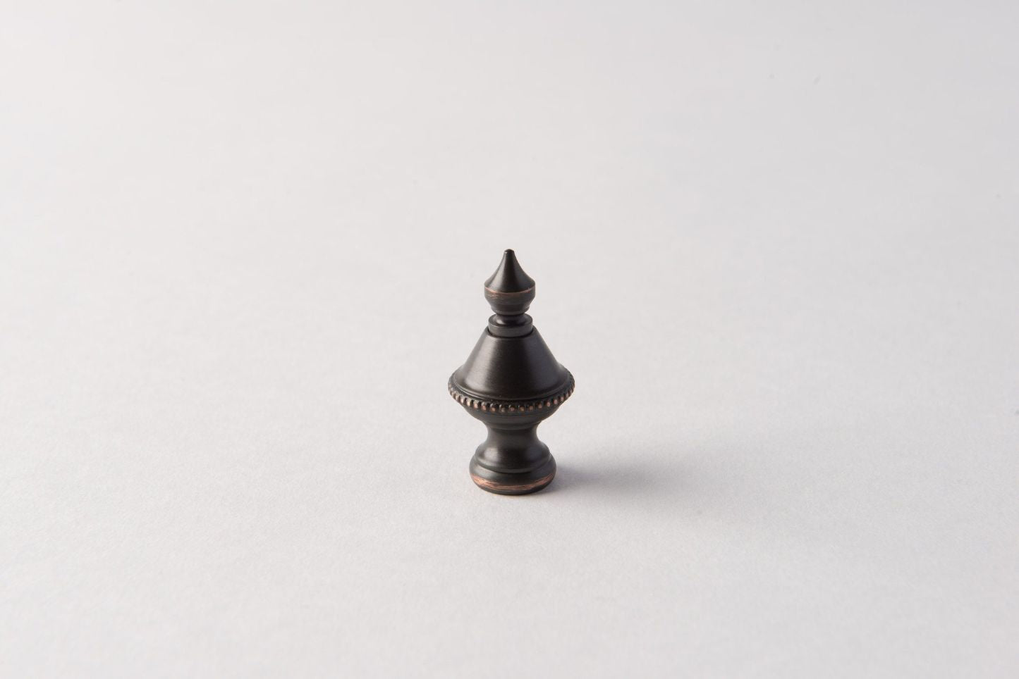 Oiled Bronze Beaded Knob Decorative Accent | Elegant Home Décor