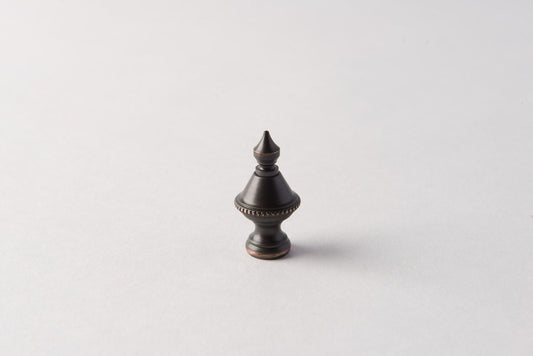 Oiled Bronze Beaded Knob Decorative Accent | Elegant Home Décor