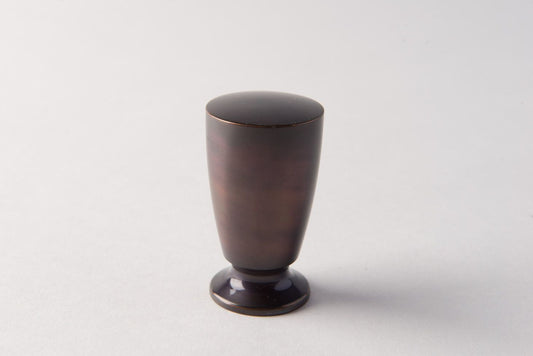 Oiled Bronze Sleek Cylinder Decorative Accent | Modern & Elegant Home Décor