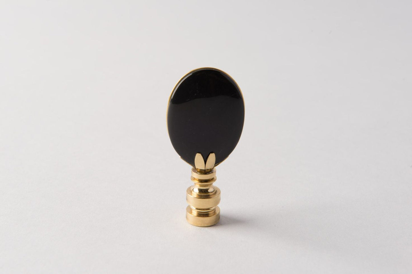 Onyx Oval Black Decorative Accent | Elegant Modern Home Décor