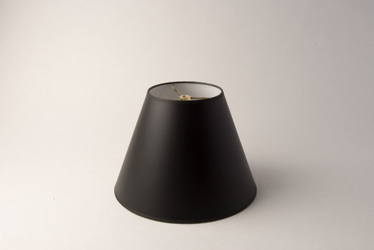 Empire Opaque Black Paper Lampshade (Classic Empire Style)