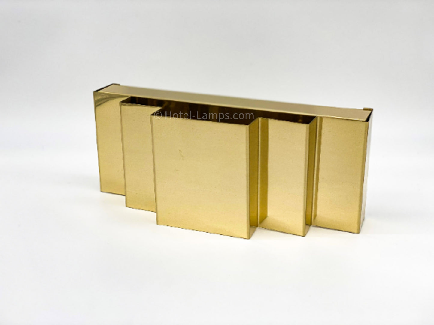 Retro Architectural Brass Wall Sconce – Elegant Wall Lighting for Hotels & Homes