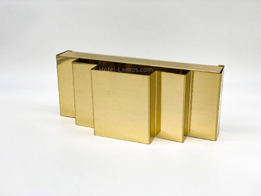 Retro Architectural Brass Wall Sconce – Elegant Wall Lighting for Hotels & Homes