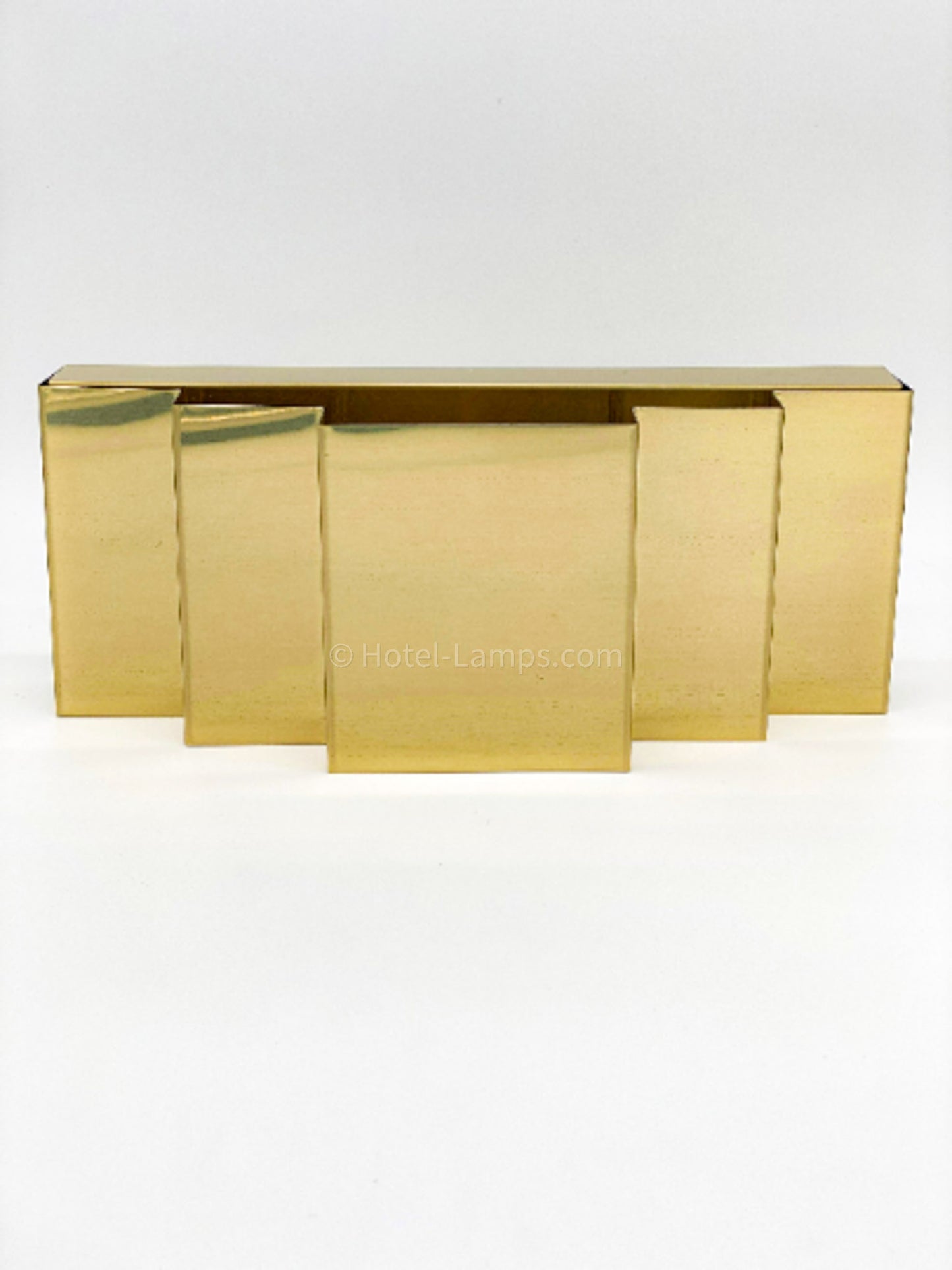 Retro Architectural Brass Wall Sconce – Elegant Wall Lighting for Hotels & Homes