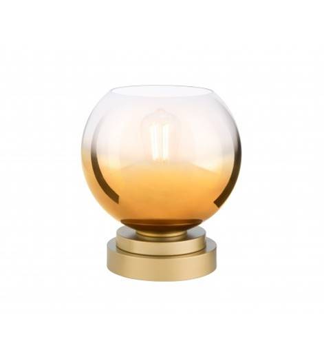 Elegant Glass Table Lamp with Golden Ombre Finish – HLRT16025