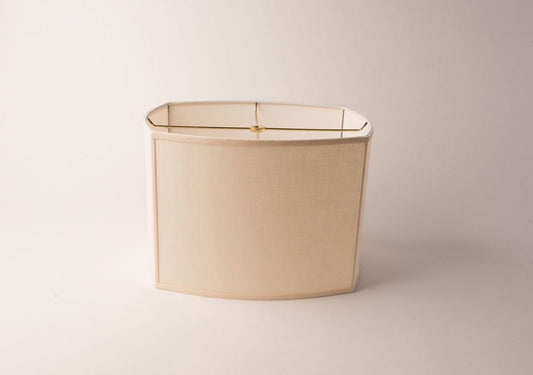 Rectangle Tissue Box Egg Linen Lampshade – Soft Translucent Fabric Design