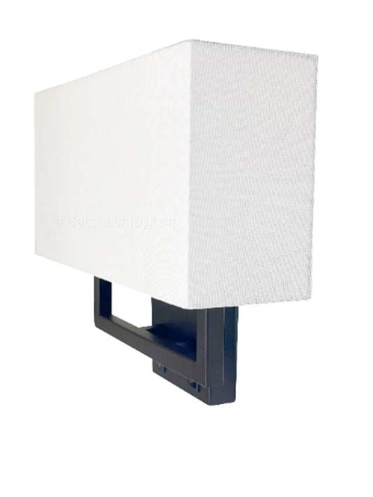 Rustic Dark Bronze Double Wall Lamp – Wall-Mounted Bedroom Light with 2 LED Bulbs