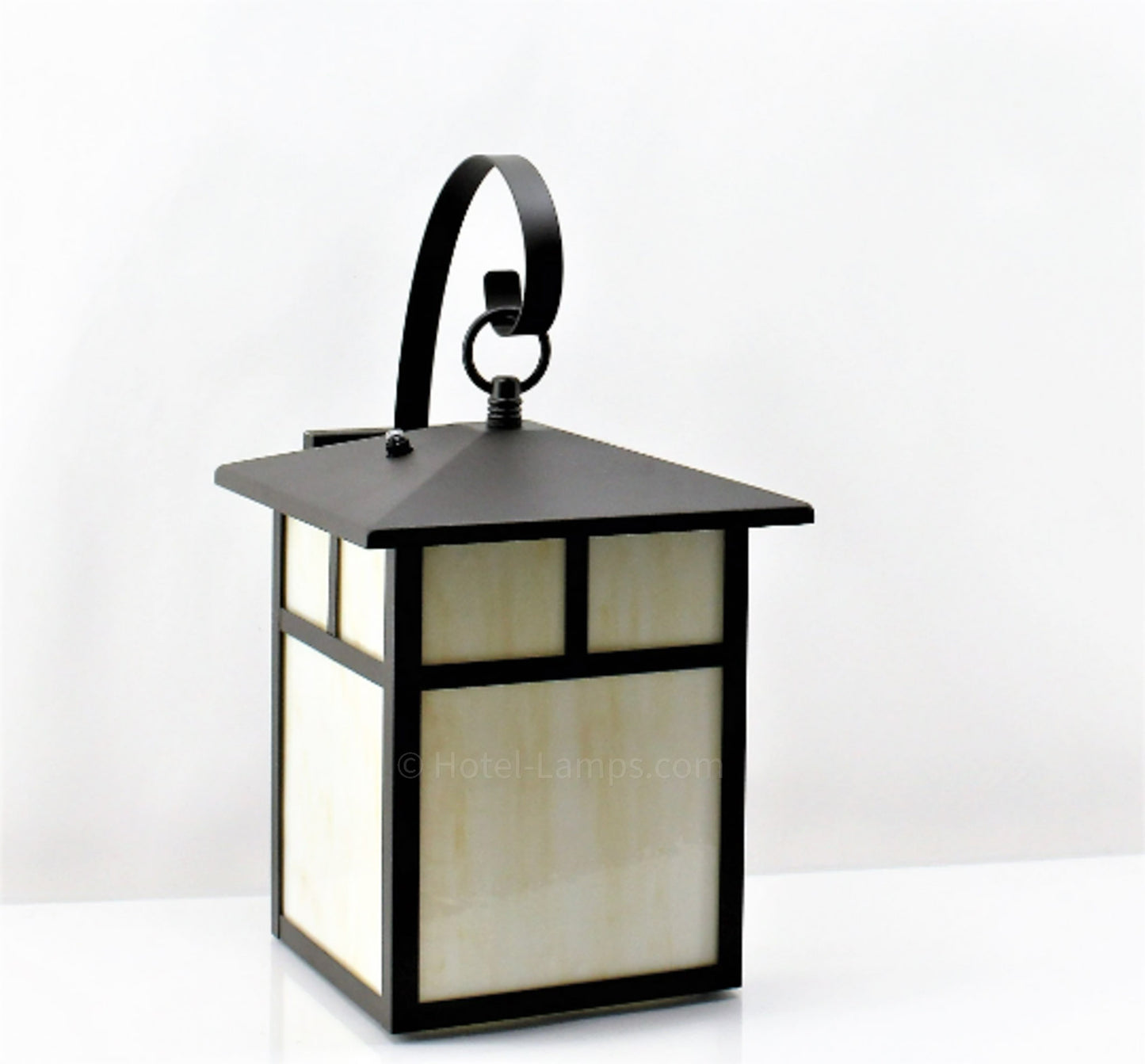 Santa Fe Exterior Wall Mount LED Lantern – Dusk to Dawn Outdoor Wall Light