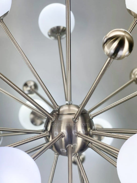 Sputnik Sphere Chandelier – 16-Light Modern Ceiling Fixture
