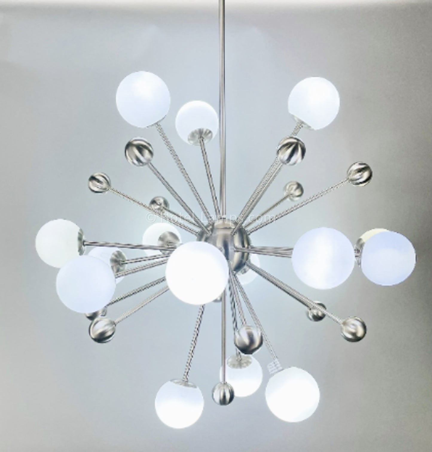 Sputnik Sphere Chandelier – 16-Light Modern Ceiling Fixture