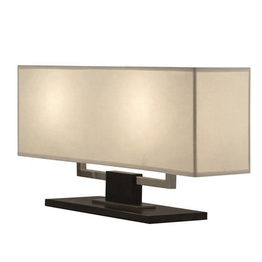Transitional Natural Linen Shade Table Lamp – Sophisticated Traditional Lighting