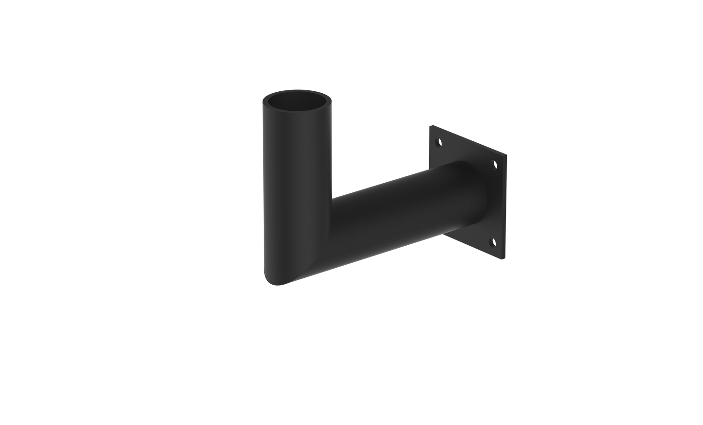 Bull Horn LED Fixture Arms – Heavy-Duty Round & Wall Mount Arms for Outdoor Lighting