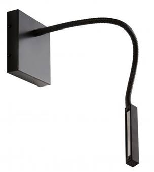 Satin Black Headboard Wall Lamp – 3W LED (HLHW10033)