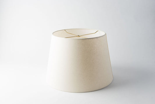 Drum British Linen Lampshade – Egg Rolled Edge Hardback Design