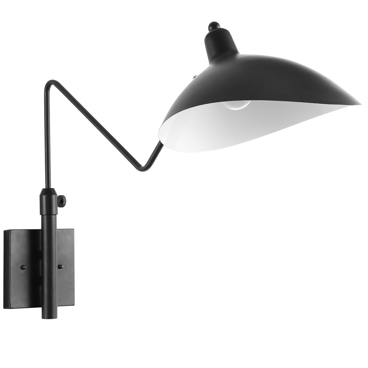 View Wall Lamp – Modern Black Steel | Adjustable Wall Sconce