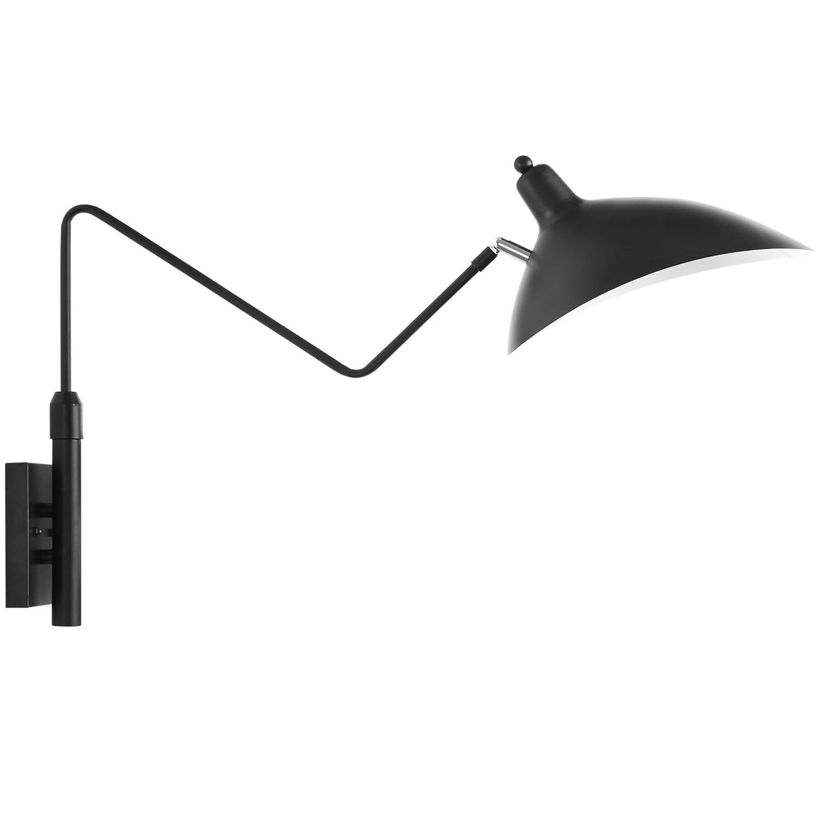 View Wall Lamp – Modern Black Steel | Adjustable Wall Sconce