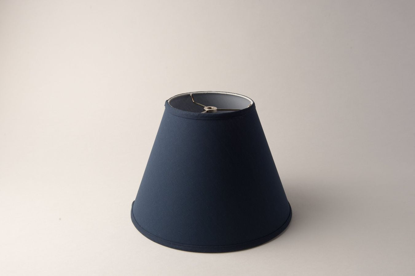 Empire Linen Navy Lampshade (Classic Empire Style)