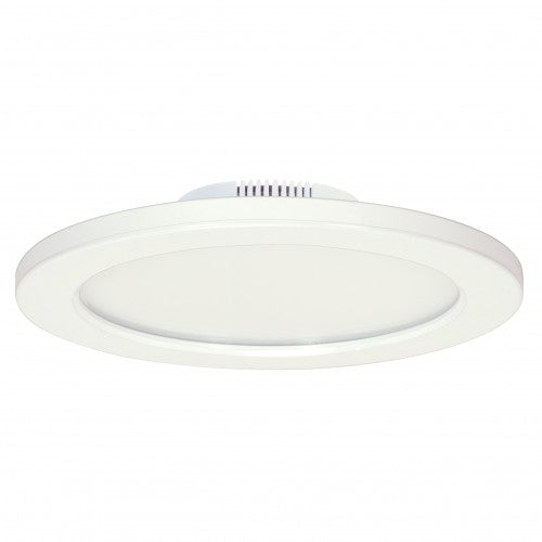 9” LED Flush Mount Retrofit Ceiling Light – White Finish, Energy Star Rated