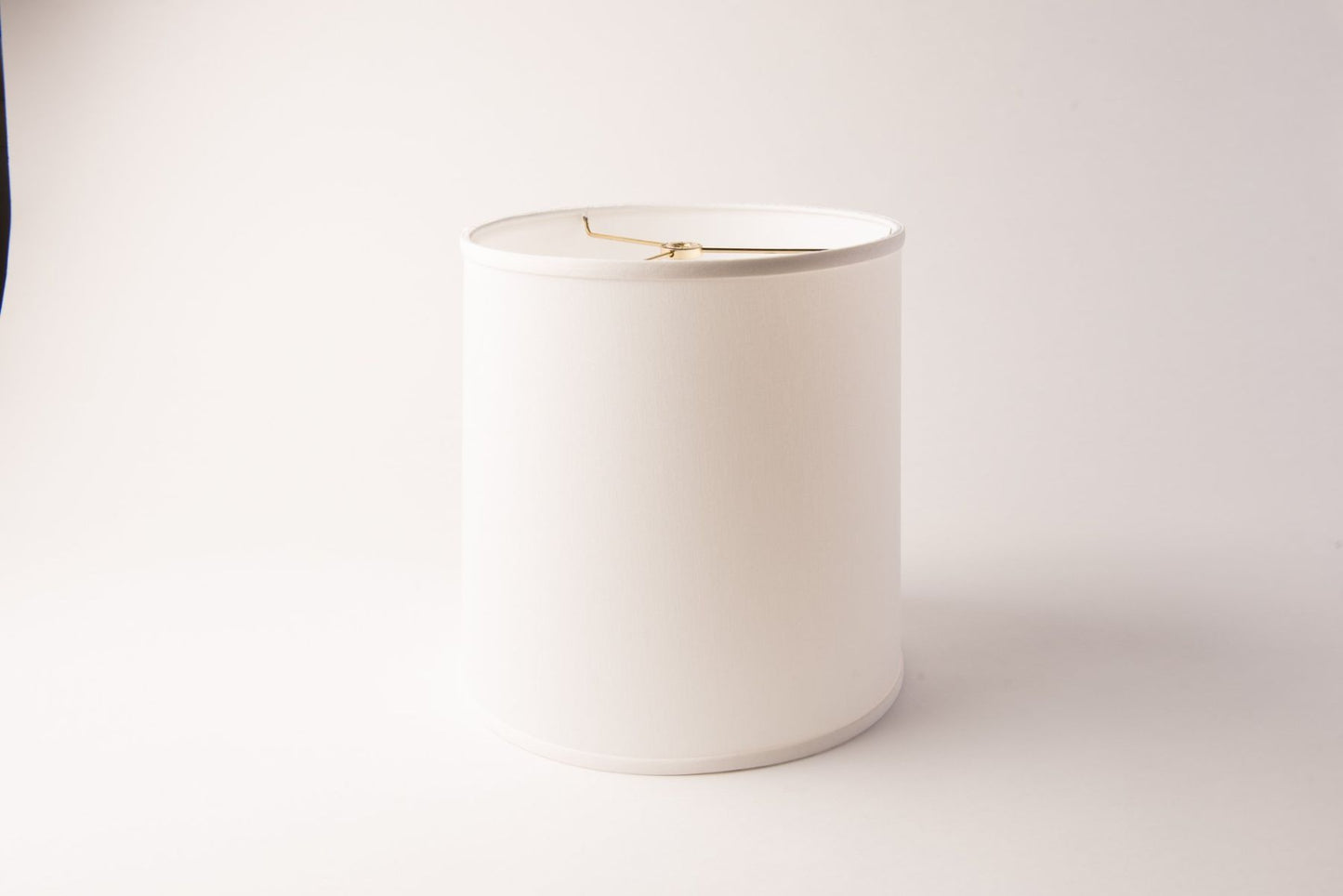 Slubless Anna Tall Drum Lampshade – White Hardback Translucent Design