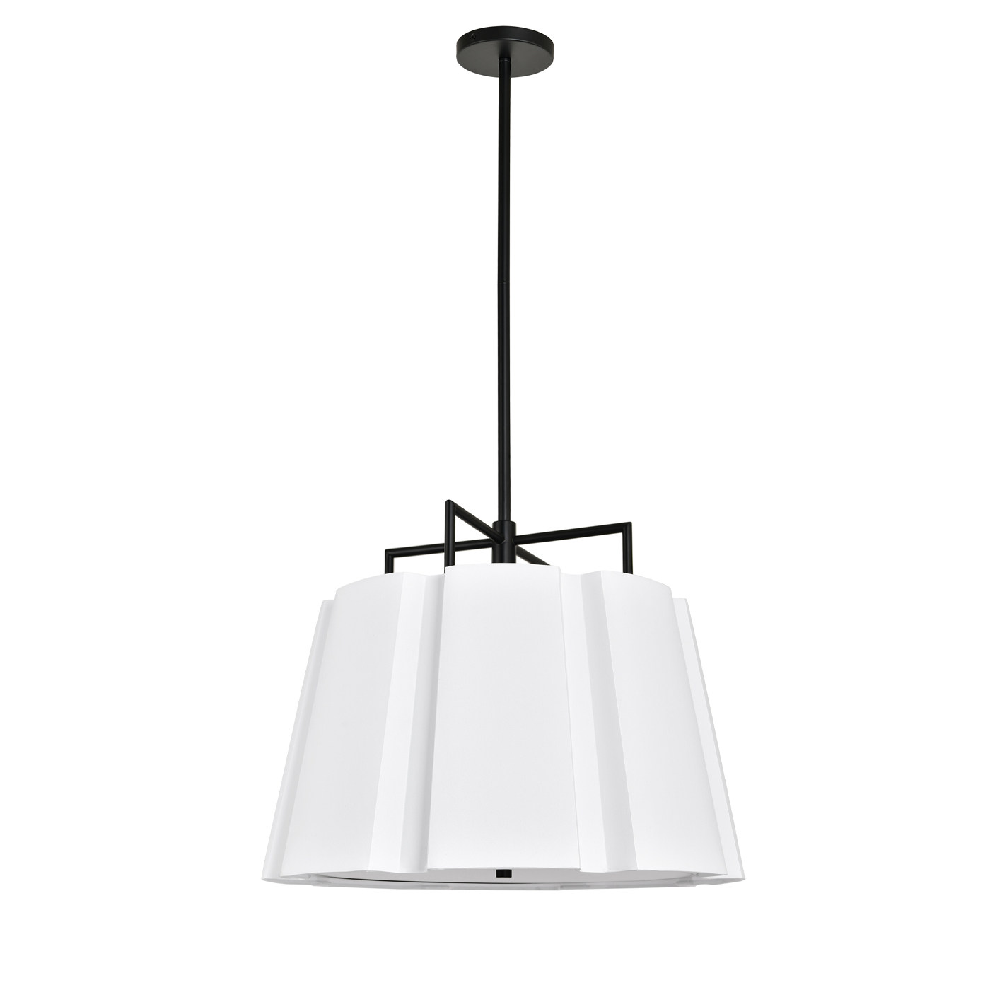 Ceiling Lamps Powder Coated Matte Black Hardwired 60W
