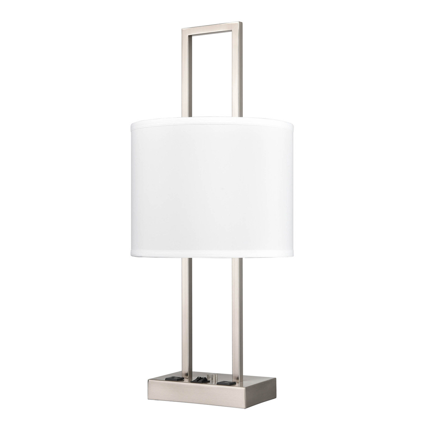 Table Lamps Brushed Nickel Max Wattage 60W