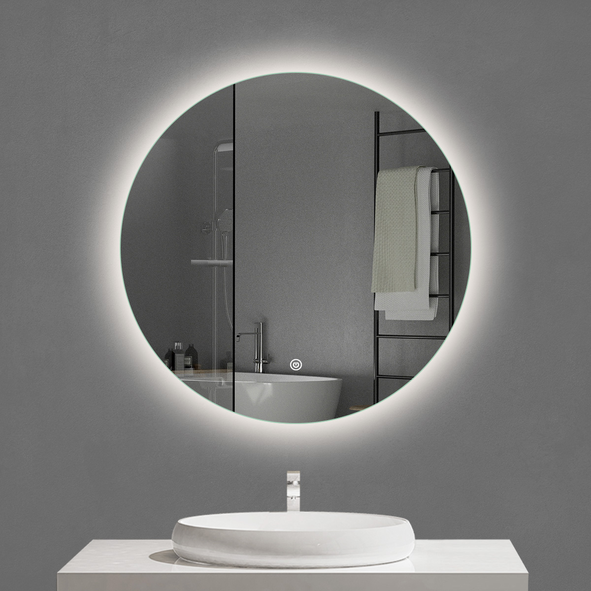 LED Mirror Acrylic Diffuser LED Light Strip Single Touch