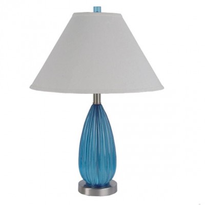 Blue Acrylic Table Lamp for Hotel