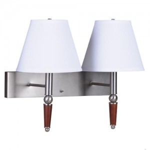 Double Nightstand Wall Lamp for Best Western