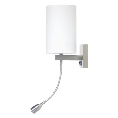 Comfort Inn and Suites Truly Yours Single Wall Lamp with LED Reading Light